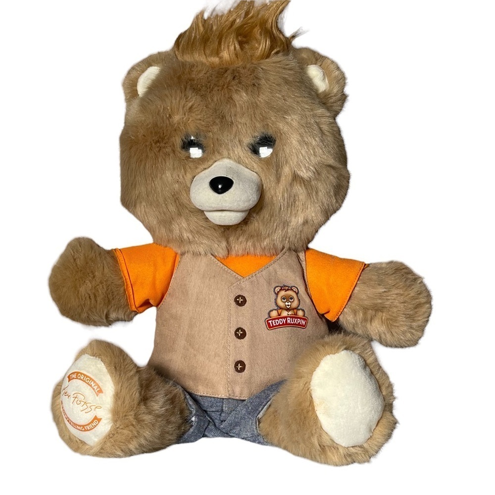 Teddy Ruxpin 2017 Animated Storytelling Bear Bluetooth LCD Eyes